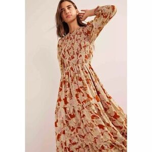 Boden tiered maxi dress